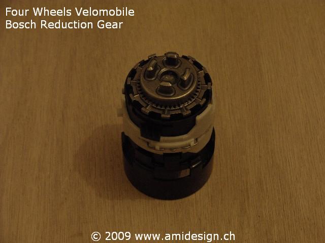 réducteur 2 vitesse du moteur