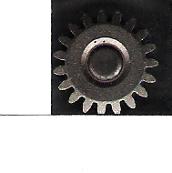 pignon de 19 dents du moteur